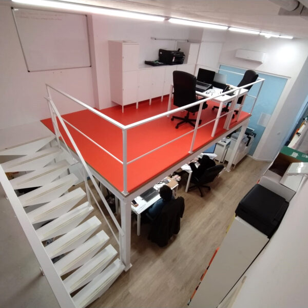 Fornecimento e Montagem de Plataforma Metálica (Mezanine)