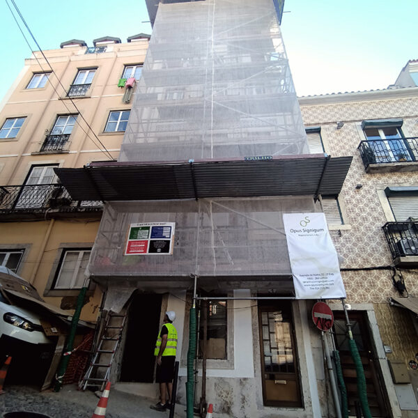 Reabilitação Geral | Edifício na Rua da Paz, nº 10 em Lisboa